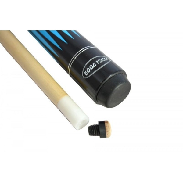 Biliardové tágo Mirage 2-dielne 145cm/12mm, farba oranžová