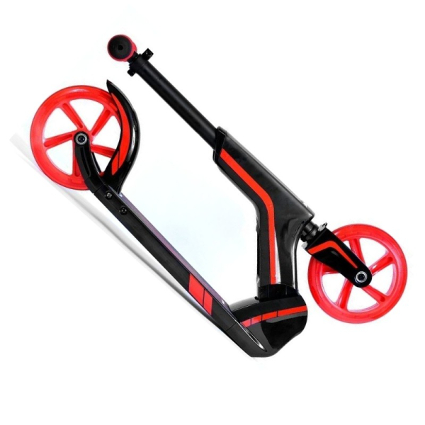 Červený skúter SMJ MS185-PRO, červeno-čierna farba Červený skúter SMJ MS185-PRO, červeno-čierna farba