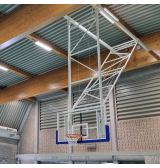 Závesná konštrukcia s elektrickým pohonom pre basketbal