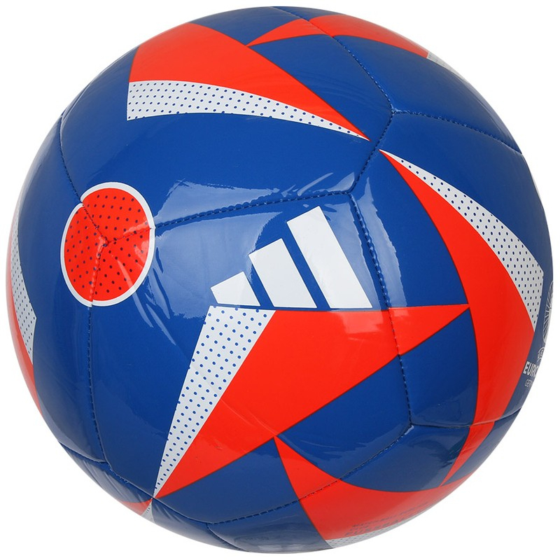 Futbalové lopty Adidas Euro24, veľkosť 5, farba modro-červeno-biela