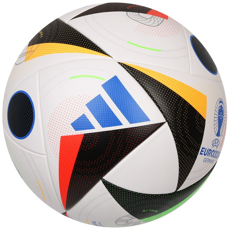 Futbalový lopta Adidas Euro24 Competition, veľkosť 5, farba bielo-zeleno-červenooranžová