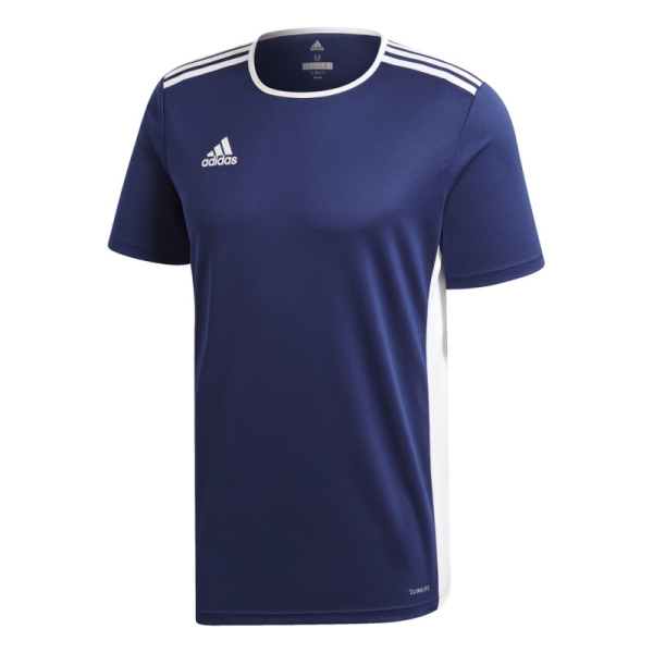 Adidas Entrada, 18 JSY Tričko, tmavomodrá Adidas Entrada, 18 JSY Tričko, tmavomodrá