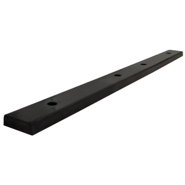 Plošný nárazník. Tvar D. Rozmery 980 mm, 19x70 mm Plošný nárazník. Tvar D. Rozmery 980 mm, 19x70 mm
