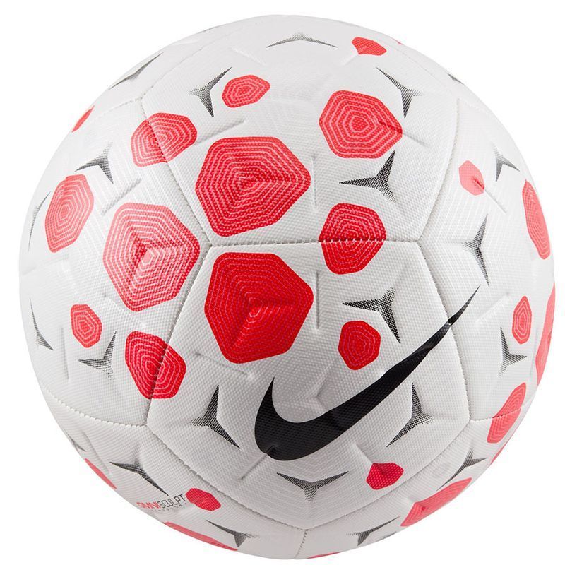 Futbalová lopta Nike Academy, červená, biela a sivá
