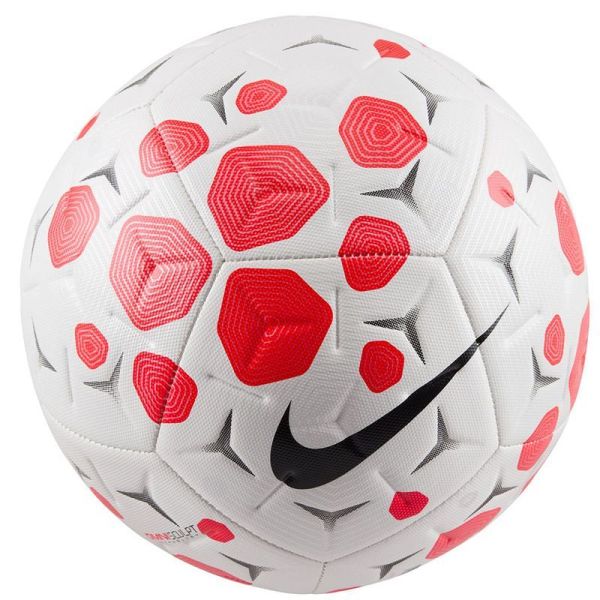 Futbalová lopta Nike Academy, červená, biela a sivá